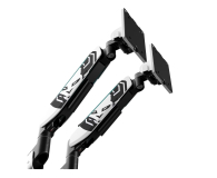 Diablo Chairs X-Arm Dual RGB biało-czarny - 1364740 - zdjęcie 3